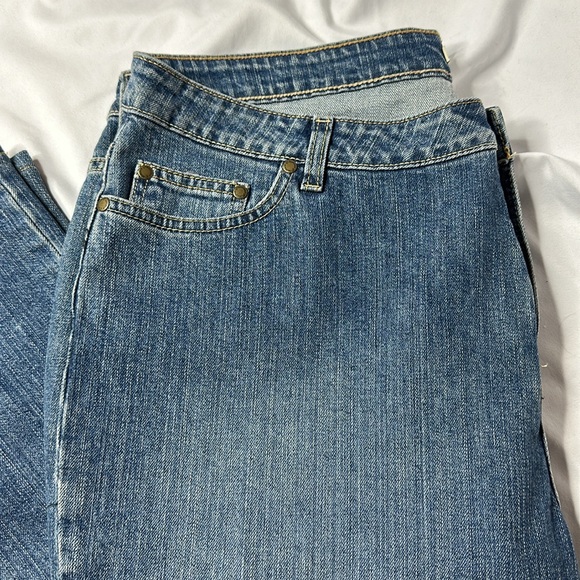 St Johns Bay Medium Wash Bootcut Denim - Picture 2 of 5